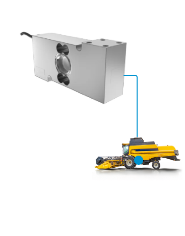 1510 Single point load cell – Belt tension sensor