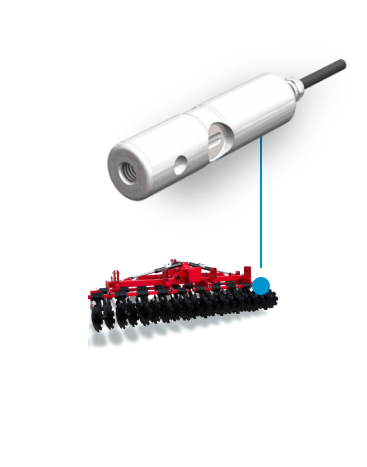 Tillage load pin