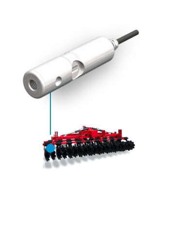 Tillage load pin